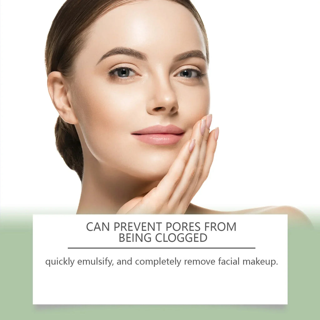 Non-Greasy Cleansing Oil – Makeup Remover & Pore Purifier Facial Cleansing Oil Qme