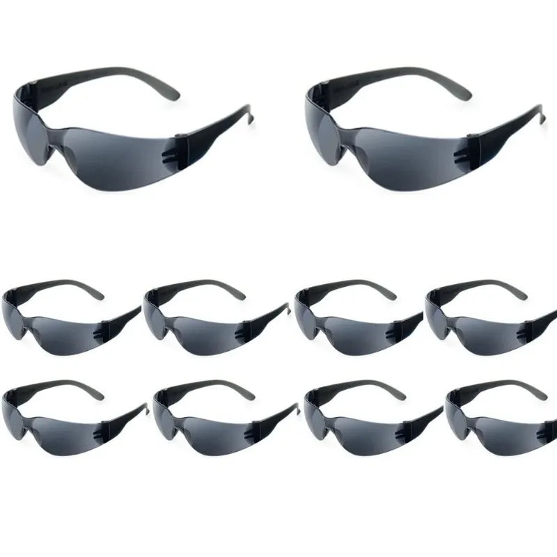 Safety Goggles Anti-Splash Anti-Dust Impact Resistant | 10pk Safety Goggles Qme