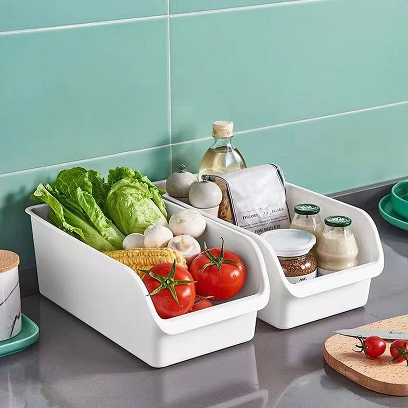 Multifunctional Kitchen Fruit Storage Box Drawer Container Kitchen Storage Organizer Qme