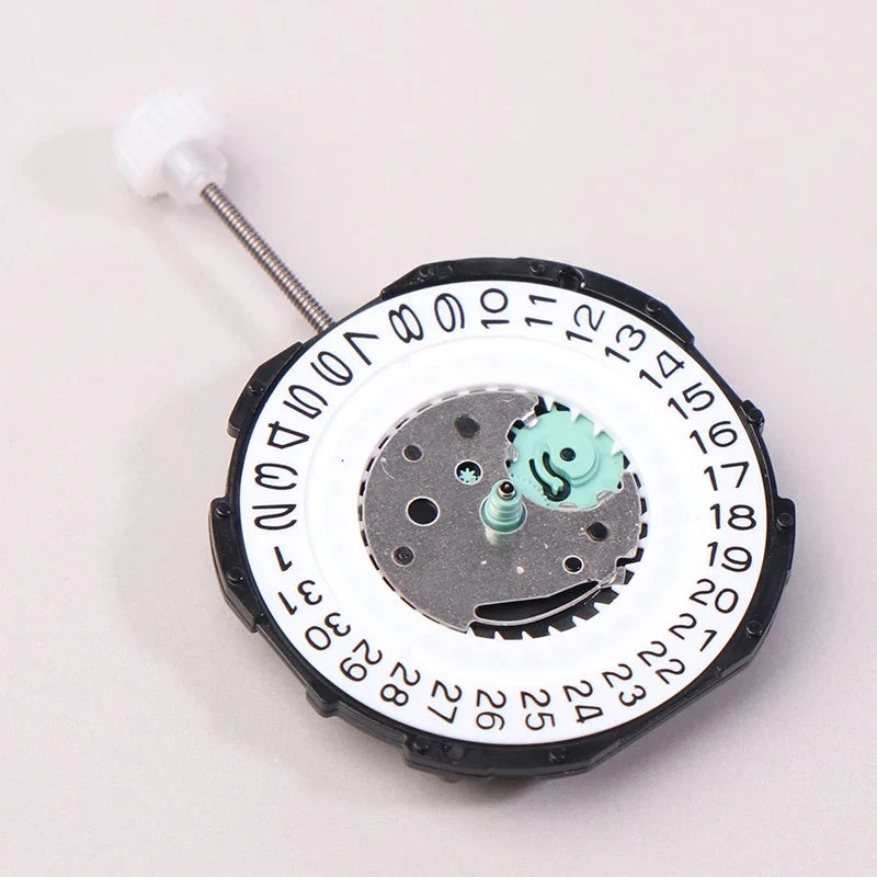 Sunon SL28-6 Quartz Clock Movement – 3 Hands & Calendar Clock Movement Qme SL28D-3