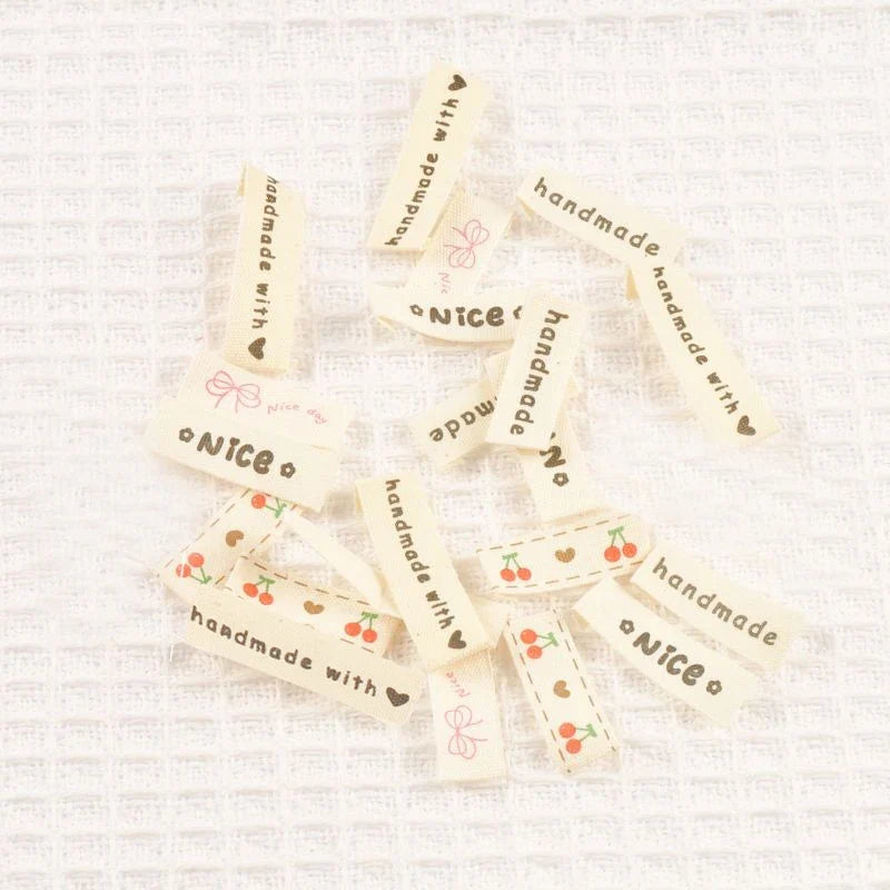 Mixed Pattern DIY Cloth Labels for Clothing, Shoes & Bags | 8pcs DIY Sewing Labels Qme