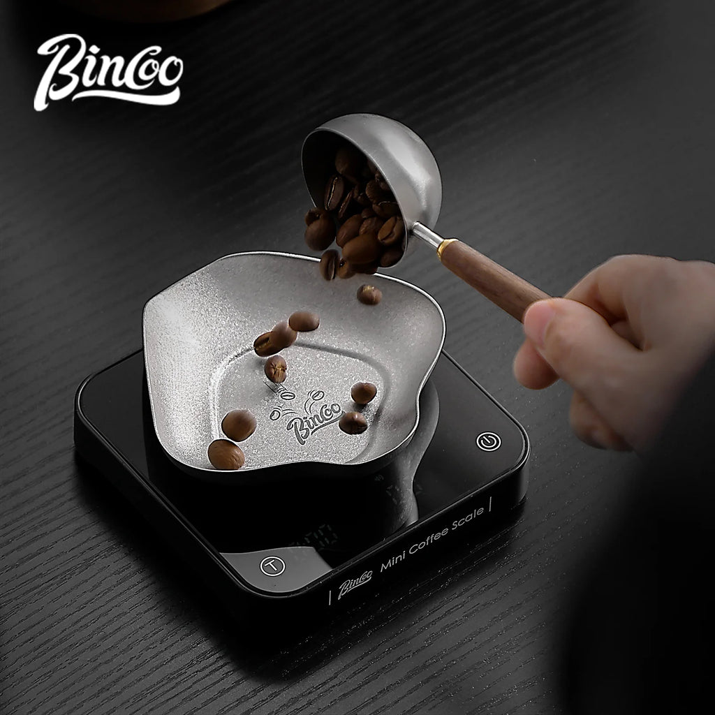 Bincoo Pure Titanium Dosing Disc – Coffee Bean Weighing Tray Coffee Dosing Tray Qst