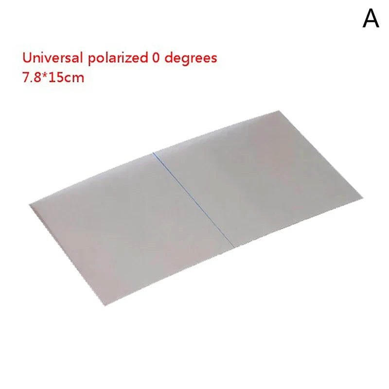 Polarizing Film Sheet for Watch, Multimeter & Calculator LCD LCD Repair Film Qme A