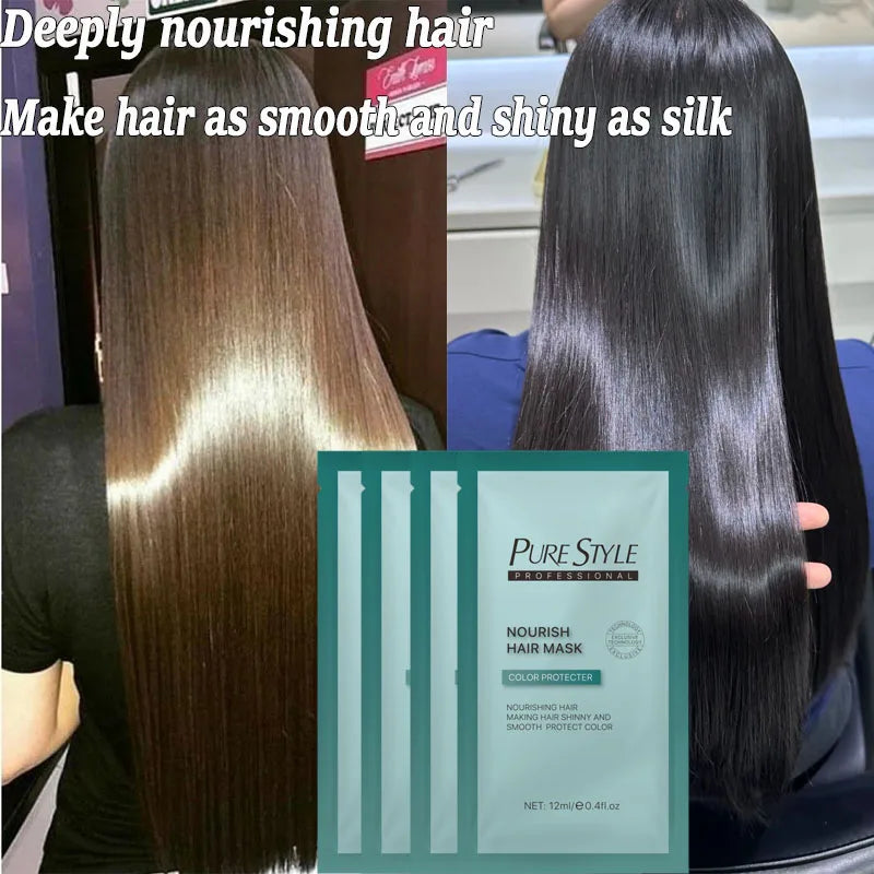 Collagen Keratin Hair Mask – 5-Second Frizz Smoothing Treatment Keratin Hair Mask Qme