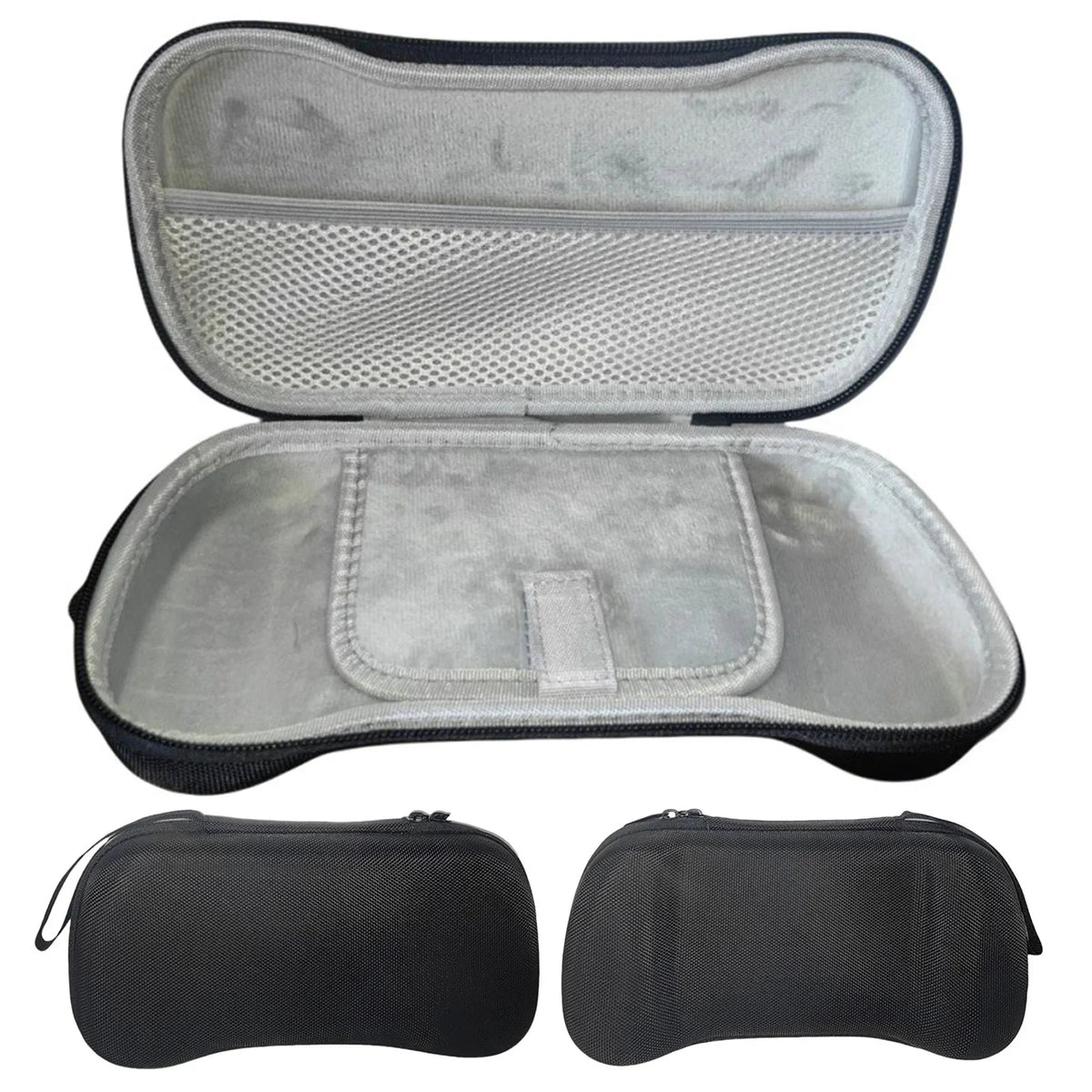 Retroid Pocket 6 EVA Storage Bag & Mesh Pocket – RP6 Case Game Console Storage Bag Qme black