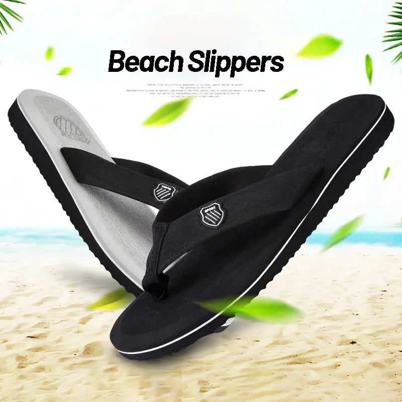Men's EVA Flip-Flops – Anti-Slip Breathable Summer Sandals Men's Flip-Flops Qme