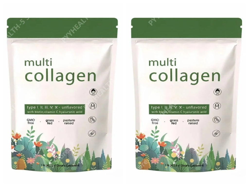 Hydrolyzed Collagen Protein Powder Unflavored – 453g Supplement Collagen Supplement Qst 906g(Pack of 2)
