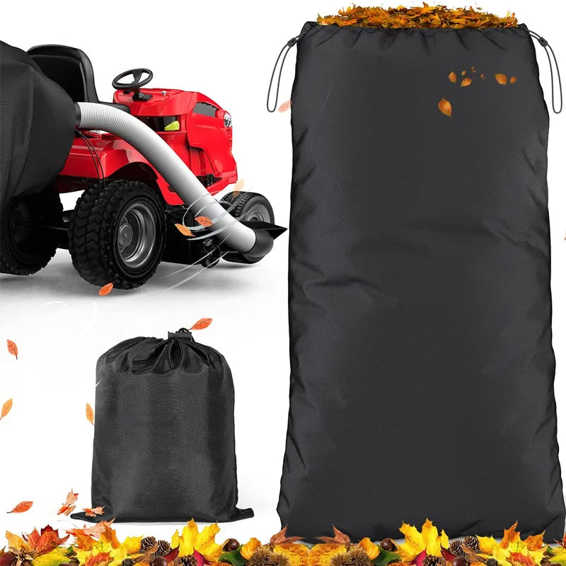 Foldable Large Capacity Lawn Tractor Leaf & Grass Catcher Bag Lawn Leaf Catcher Bag Qst