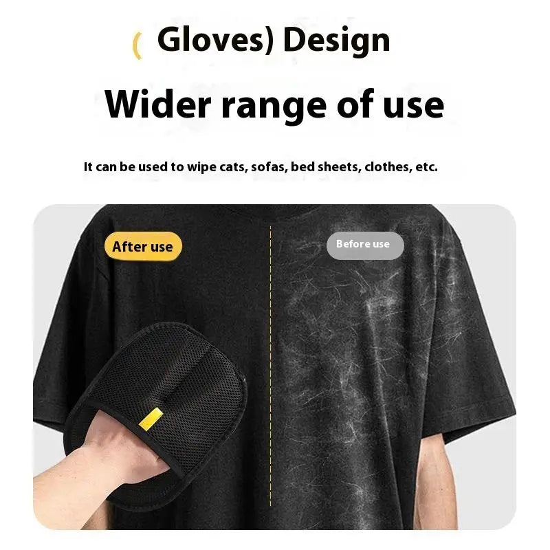 Pet Hair Remover Gloves – Cat & Dog Brush Cleaner Pet Hair Remover Gloves Qme