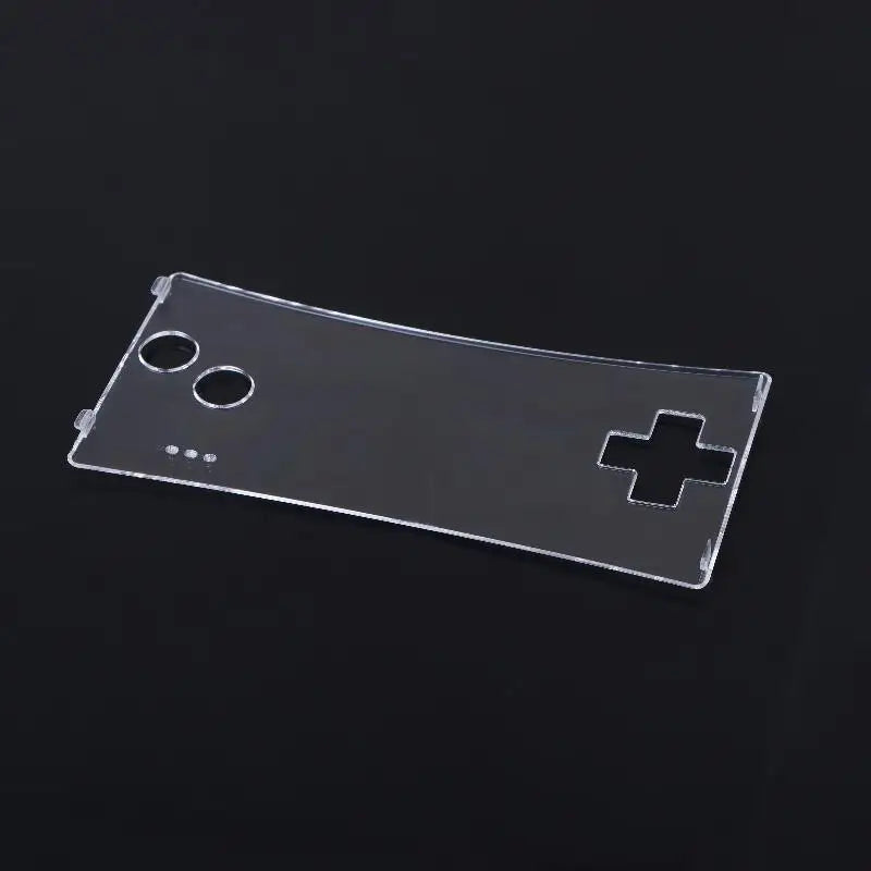 Game Boy Micro Transparent Clear Front Faceplate Cover GBM Console Faceplate Cover Qme