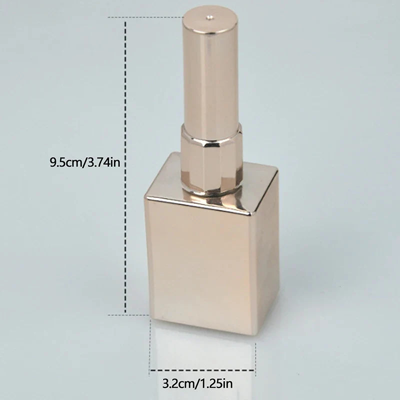 Refillable Glass Nail Polish Bottle | Empty Cosmetic Container Nail Polish Bottle Qme
