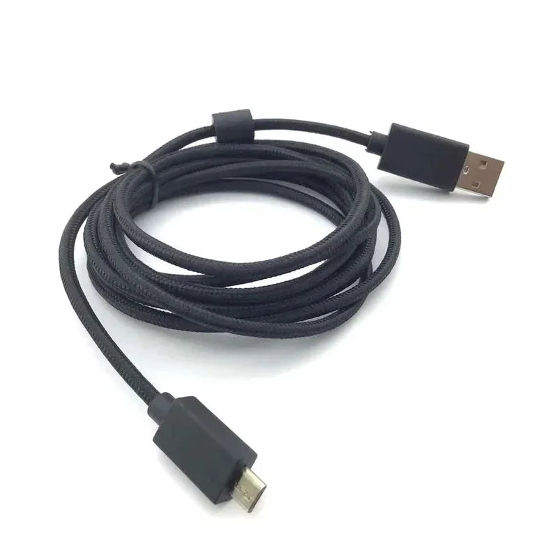 Gaming Headset USB Cable – Nylon Braided with Magnetic Ring Headset USB Cable Qme