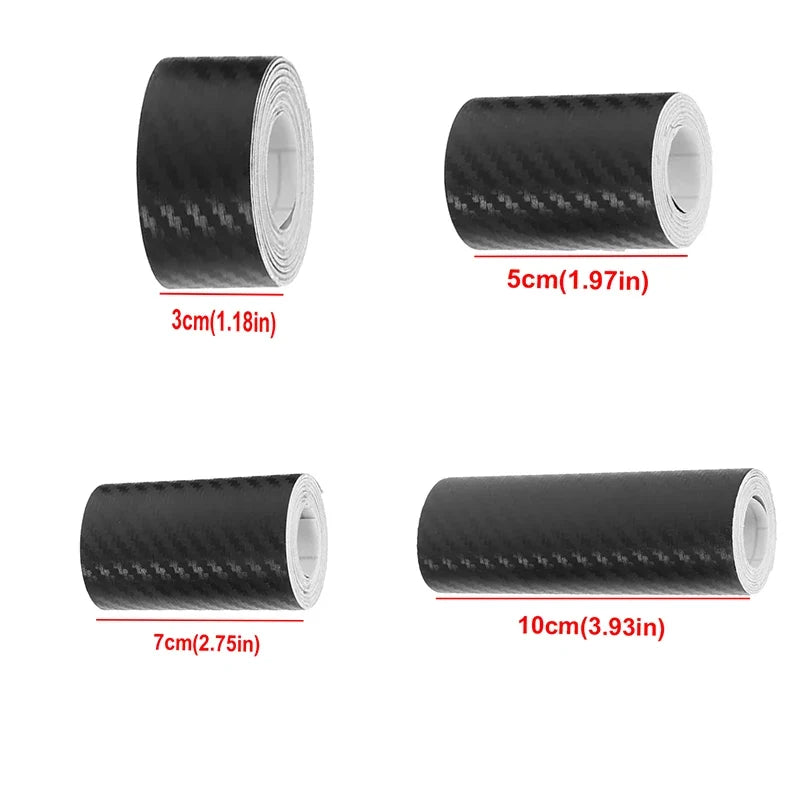 Carbon Fiber Car Door Edge Guard Tape & Sill Protector Car Door Edge Guard Qme