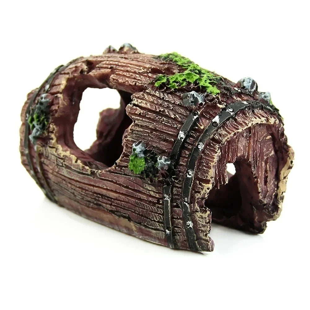 Reptile Hiding Cave & Aquarium Landscape Decoration Reptile Hiding Cave Qme