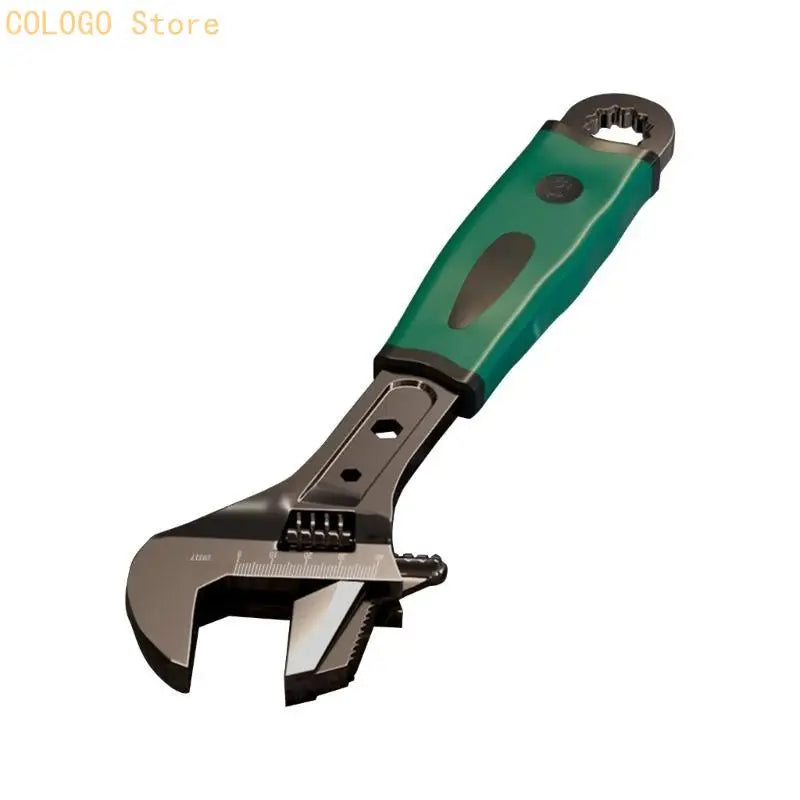 Adjustable Spanner Wrench Set – 8, 10, 12 & 15 Inch Steel Adjustable Wrench Set Qme