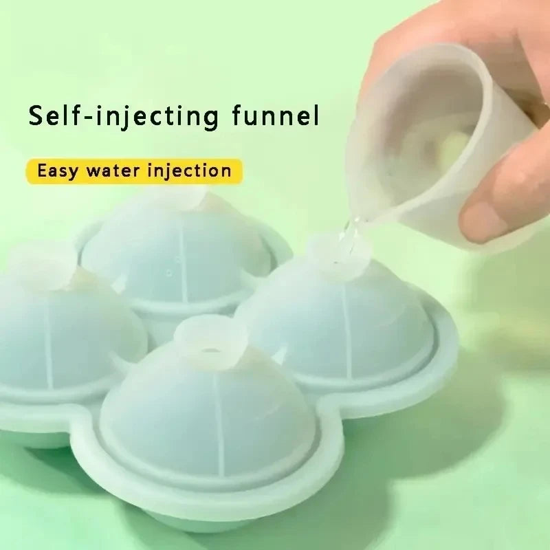 Large Silicone Ice Cube Tray – Easy-Release, No Leakage Silicone Ice Cube Tray Qst
