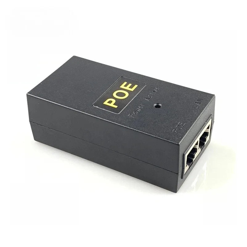 48V 5A Desktop PoE Power Supply – 12V/15V/24V Ethernet Output PoE Power Supply Qme 48V 0.5A