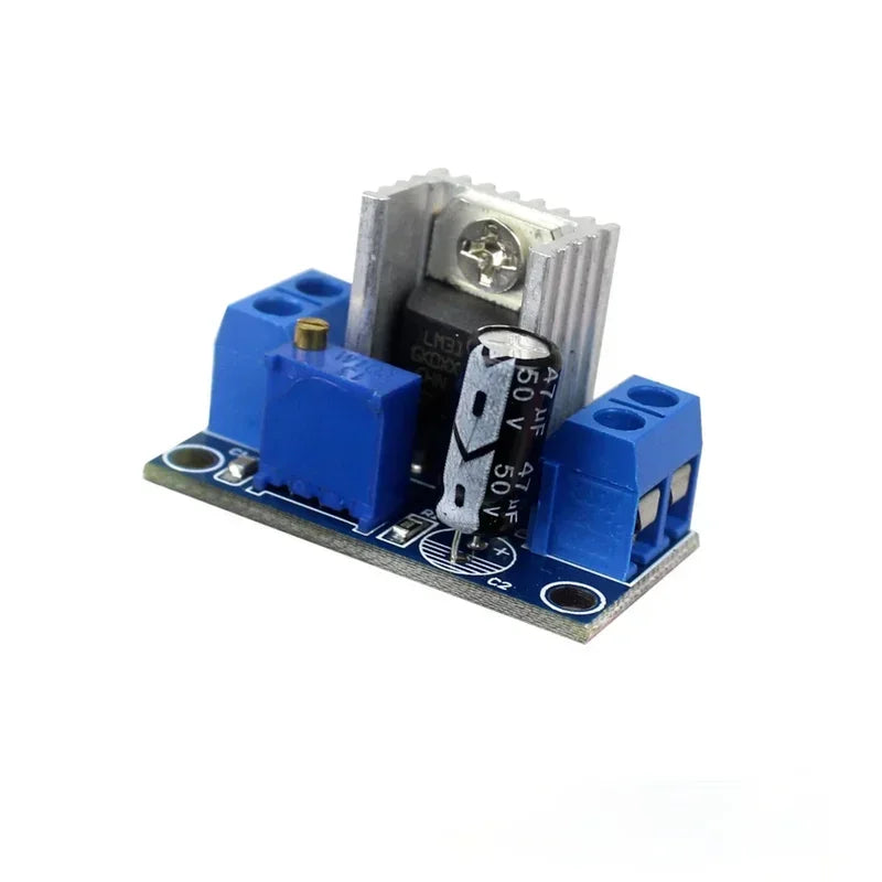 LM317 DC-DC Buck Step Down Module – Adjustable Voltage Regulator Voltage Regulator Module Qme