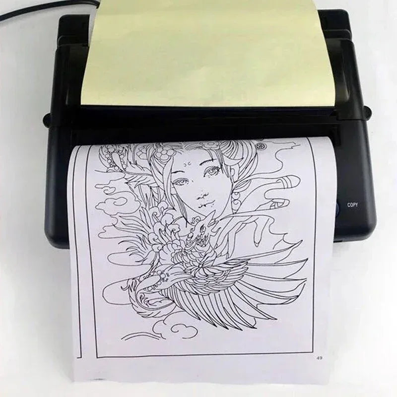 Tattoo Stencil Transfer Machine – A4 Thermal Copier Printer Tattoo Transfer Machine Qst