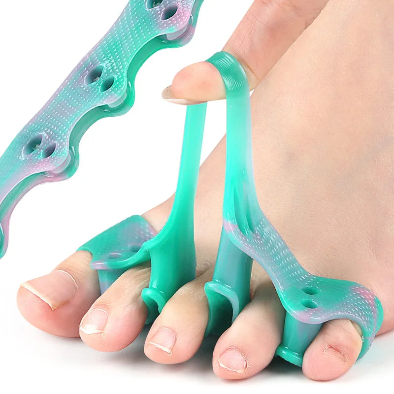 Five-Hole Toe Separator Spacer Pad – Colorful SEBS Design Toe Separator Pad Qme