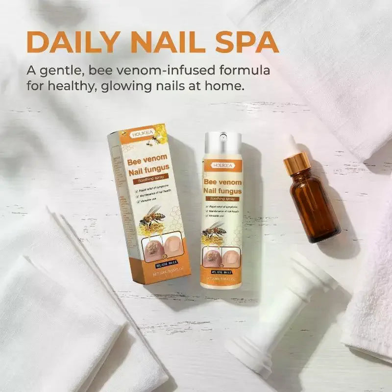 Bee Venom Nail Repair Spray – Brightens & Restores Nails Nail Repair Spray Qme