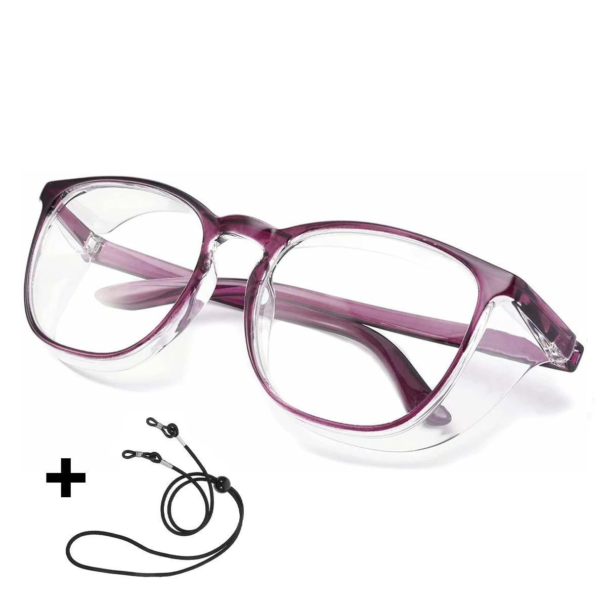 VOPHA Safety Goggles Anti-Fog Blue Light UV Protection HM9 Protective Eyewear Qst Purple