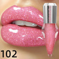 8-Color Glitter Shimmer Lip Gloss – Tinted, Moisturizing Set Glitter Lip Gloss Set Qme 102