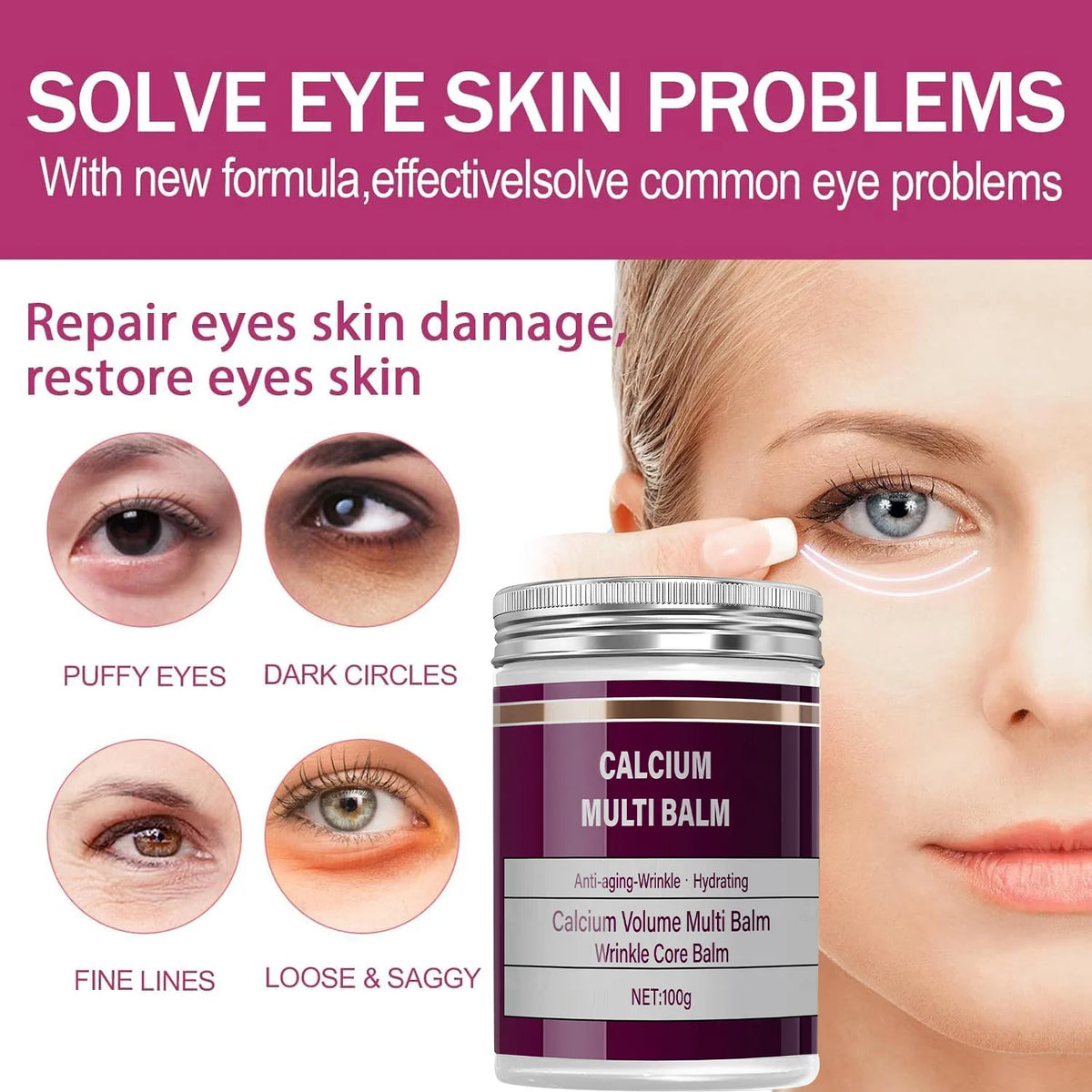 Calcium Multi Balm Retinol & Bee Venom – Hydrating Skin Balm Hydrating Skin Balm Qme
