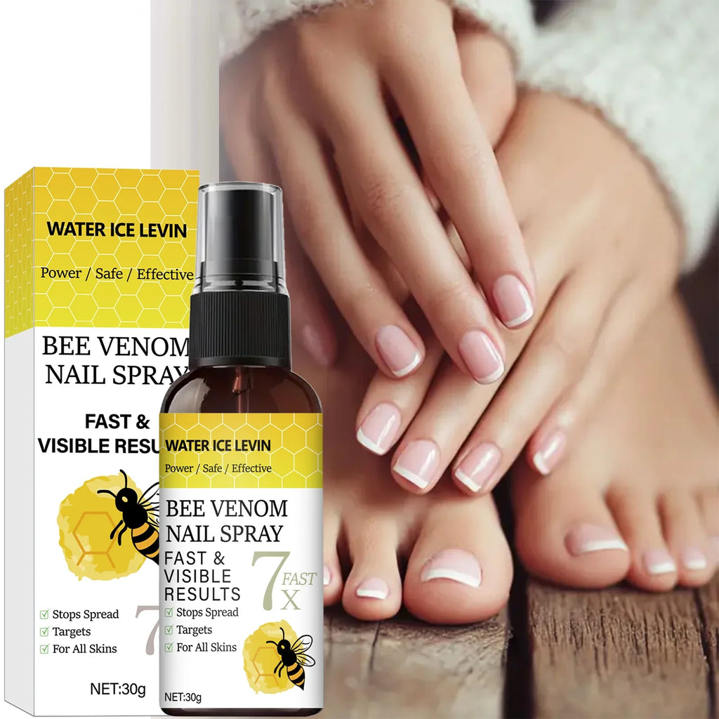 Bee Venom Nail Spray – Strengthen & Visibly Improve Nails Nail Treatment Spray Qme