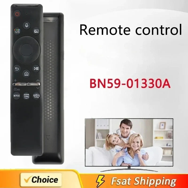 Samsung Voice Remote BN59-01330A BN59-01329A Replacement TV Remote Control Qme
