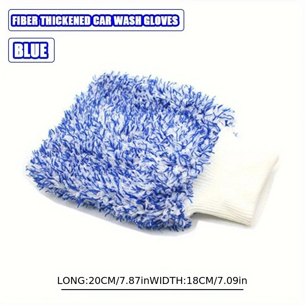 Microfiber Car Wheel Wash Brush – Non-Slip Soft Handle Car Wheel Wash Brush Qme