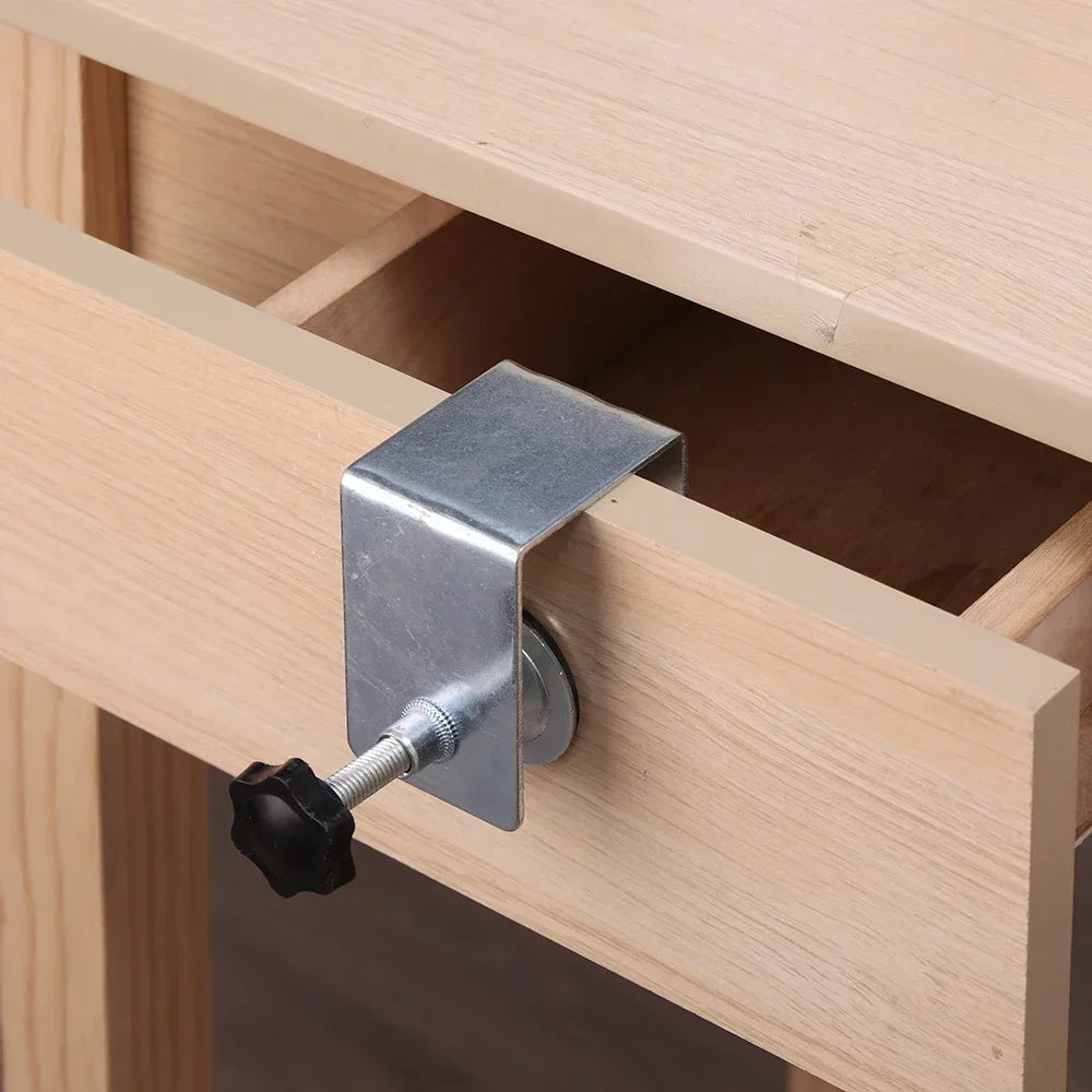 Steel Drawer Front Installation Clips – Woodworking Jig Clamps Drawer Installation Clips Qme