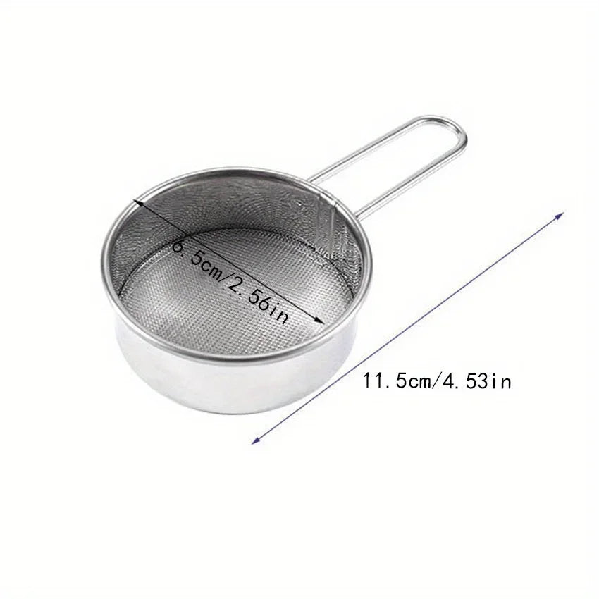 Stainless Steel Hand-Held Baking Sifter for Flour & Sugar Baking Sifter Qme