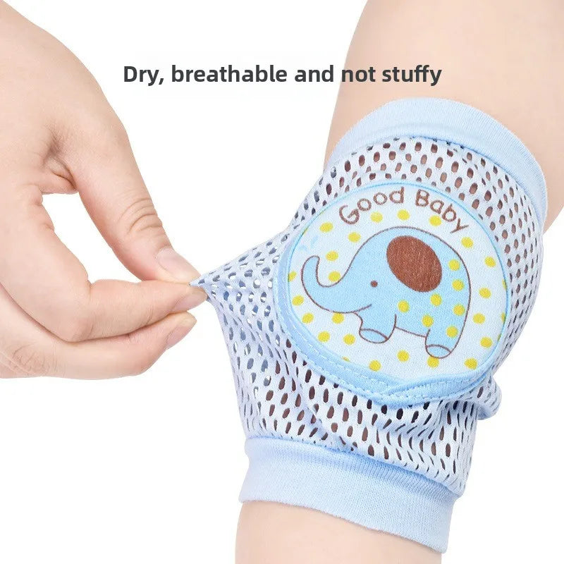 Baby Knee Pads 0–3Y Soft Cotton Crawling Leg Warmers 1 Pair Baby Knee Pads Qst