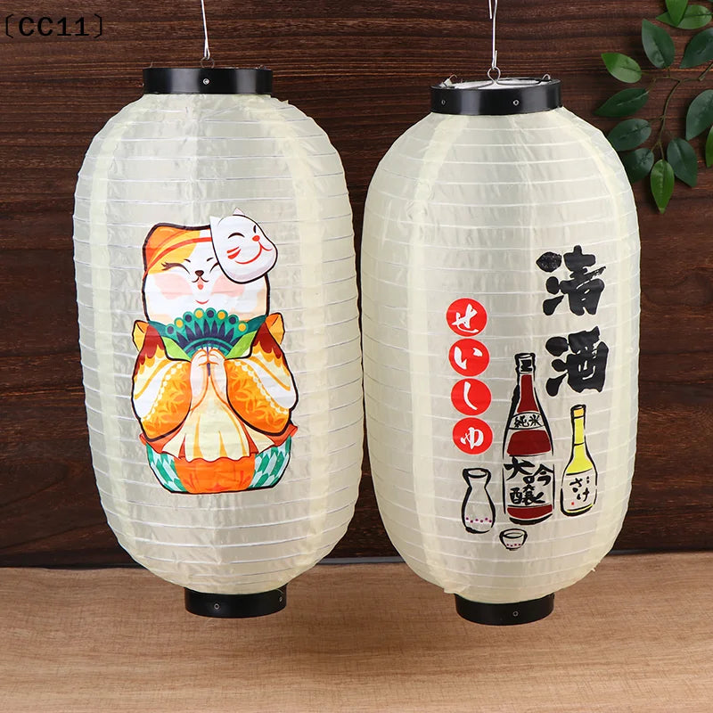 Japanese Cloth Chochin Lantern – Party & Restaurant Décor Decorative Lantern Qme