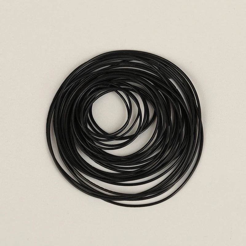 Watch O-Ring Rubber Gaskets 0.5–0.8mm Waterproof Back Cover Seal Watch Repair Gasket Qst