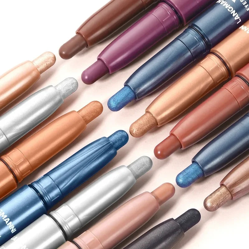 Waterproof Eyeshadow Pencil Stick – Matte & Pearlescent, 24 Colors Eyeshadow Pencil Qme