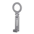 Adjustable Universal Magnetic Phone Holder | Flexible Travel Mount Magnetic Phone Mount Qme Silver