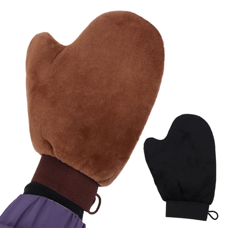Reusable Fingerless Self-Tanning Glove for Lotion & Mousse Self-Tanning Applicator Qme