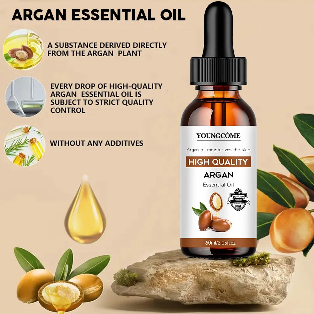 YOUNGCOME Argan Oil Hair Conditioner – Moisture & Shine Hair Conditioner Qst