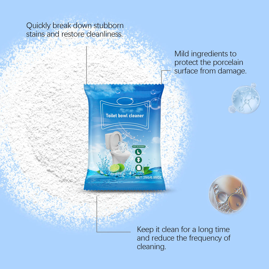 6-Pack Toilet Cleaning Tablets – Foam Descaler & Stain Remover Toilet Cleaner Tablets Qst