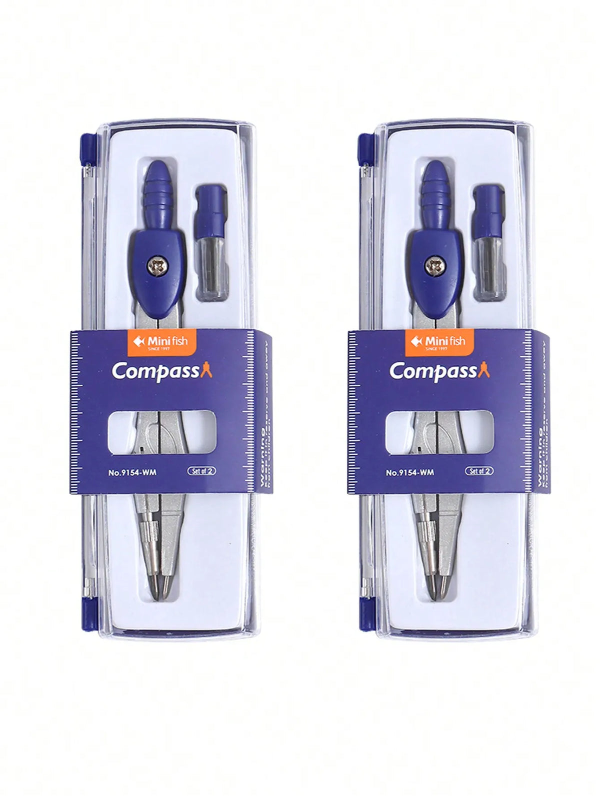 Precision Compass Set with Replaceable Tips – Drawing & Mapping Drawing Compass Set Qst Two-Blue