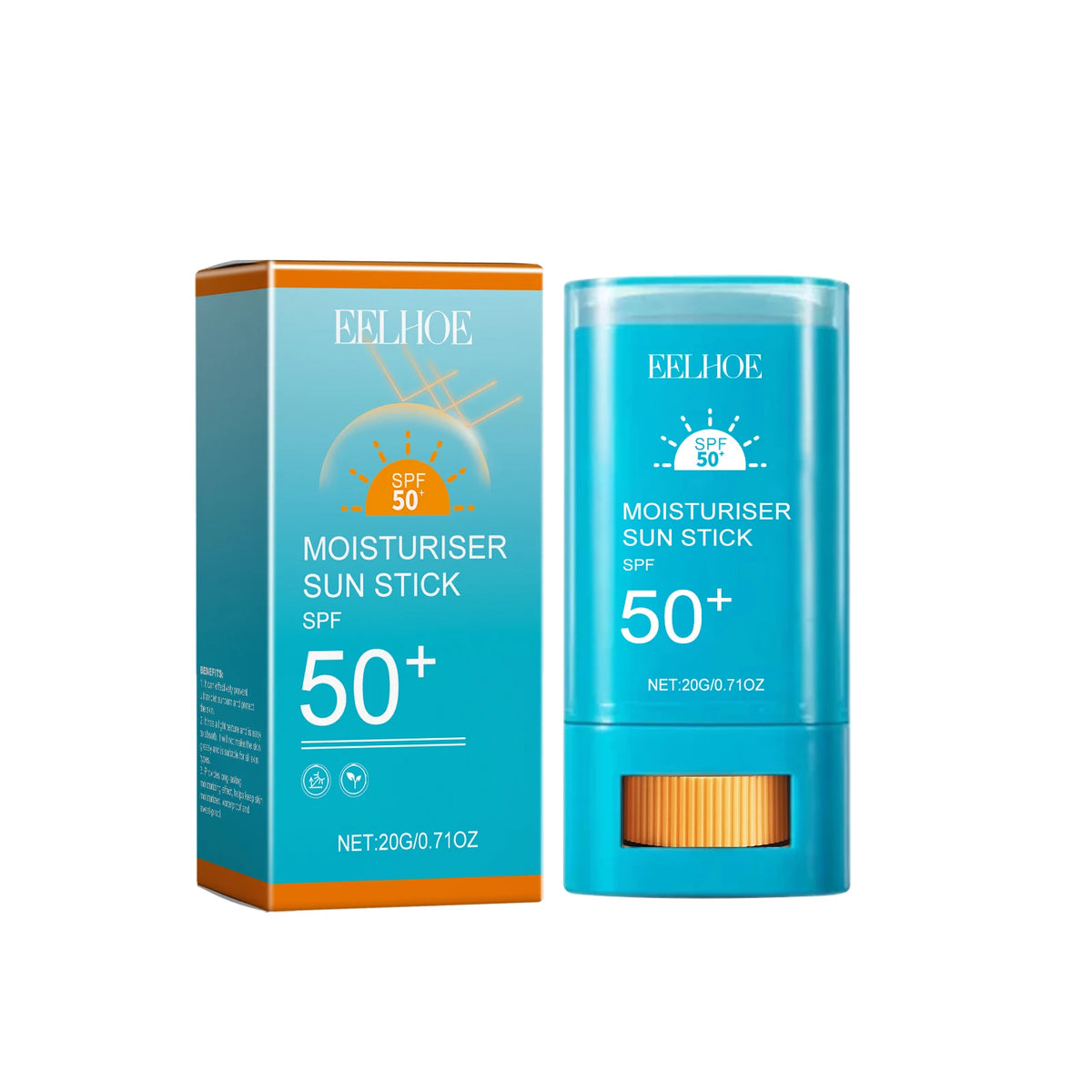 Eelhoe Moisturizing Sunscreen Stick – UV Protection 20g Sunscreen Stick Qst 20g