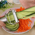 Double-Head Stainless Steel Vegetable & Fruit Peeler Grater Vegetable Peeler Grater Qme Default Title