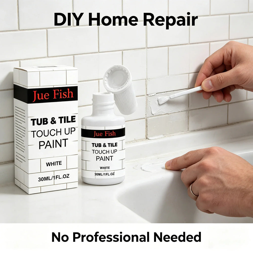 Bathtub Ceramic Repair Paint – Cover Scratches & Restore Shine Ceramic Repair Paint Qme