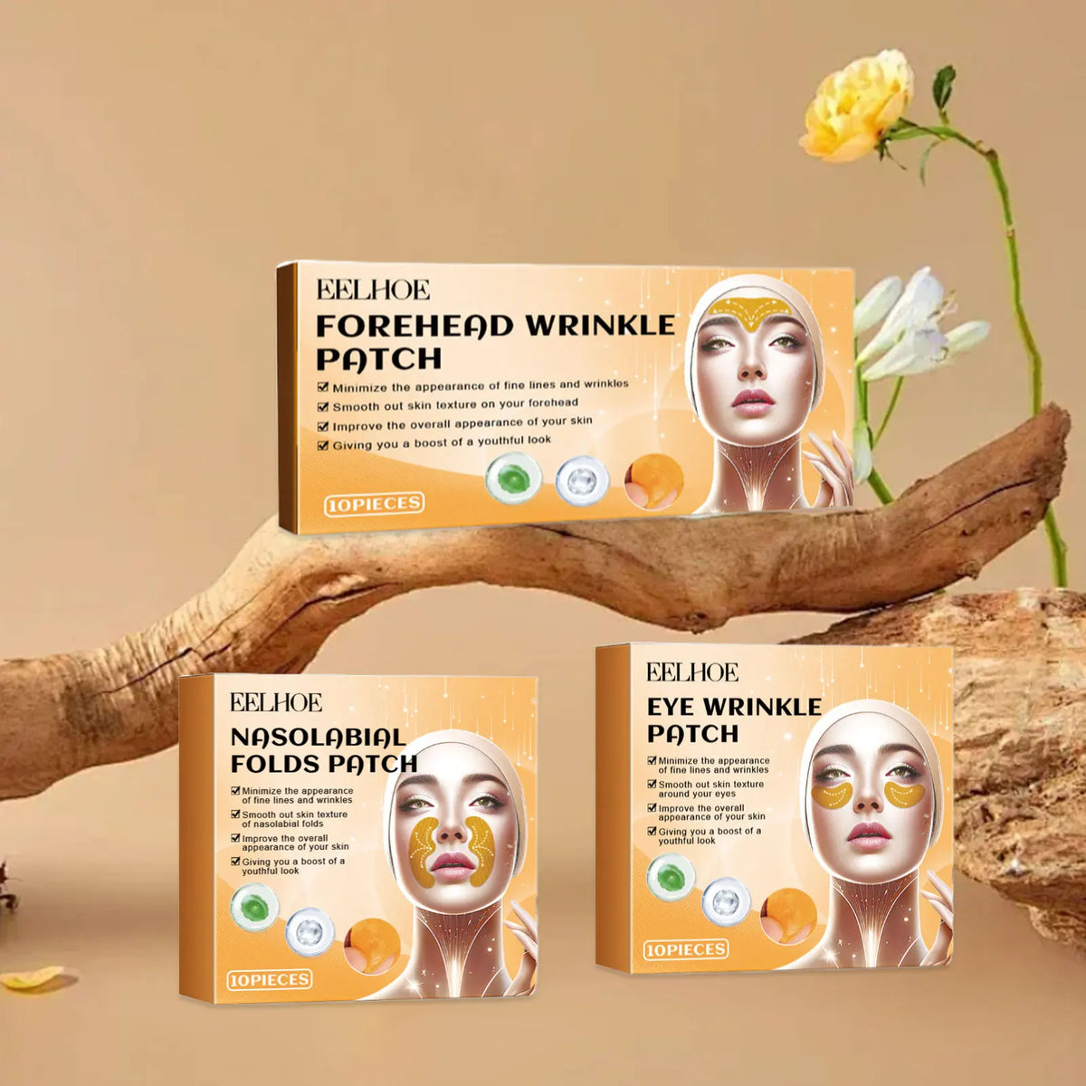 Collagen Face Patches – Centella Asiatica Firming & Smoothing Collagen Face Patches Qst