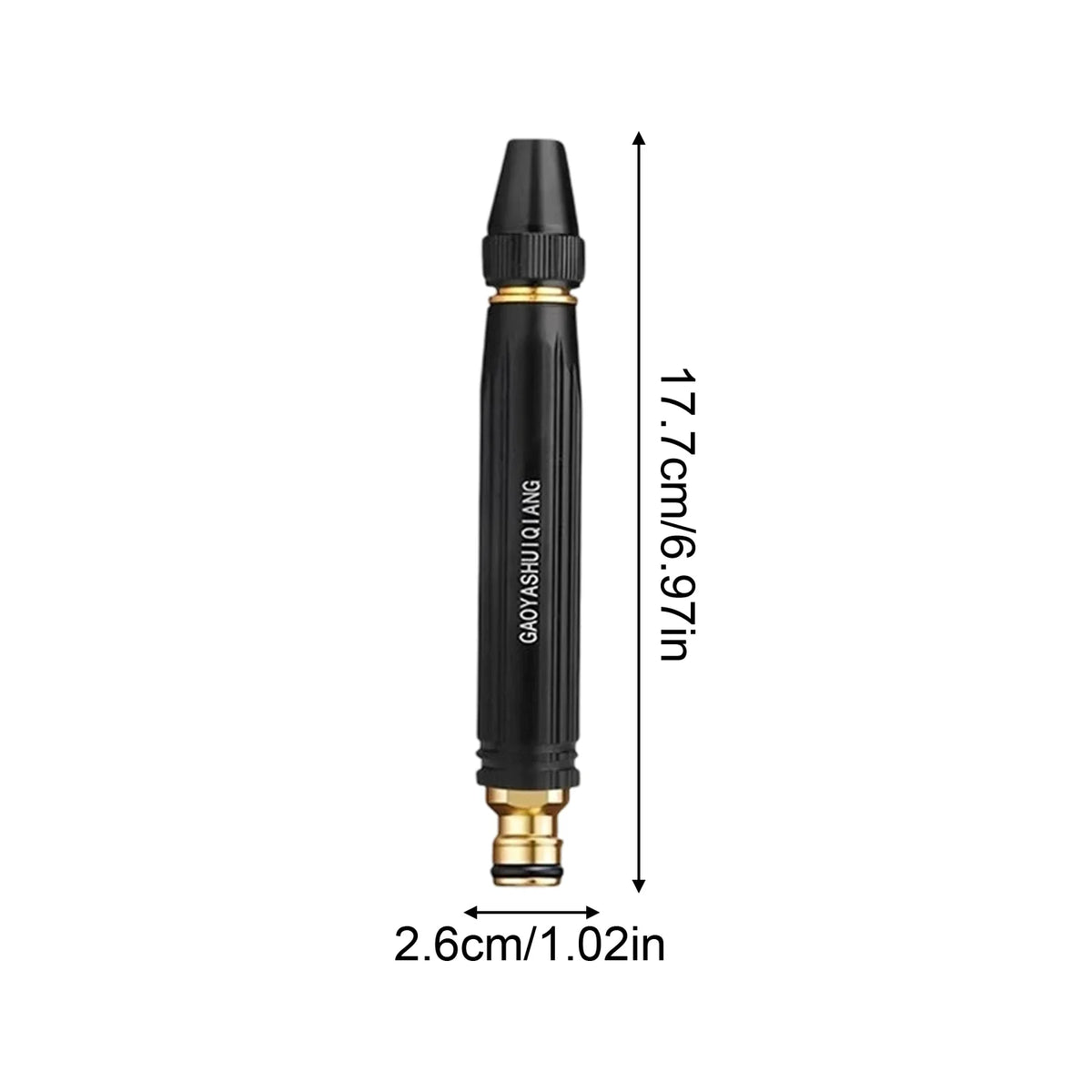 Multipurpose High-Pressure Garden Hose Spray Nozzle Water Gun Garden Hose Nozzle Qme