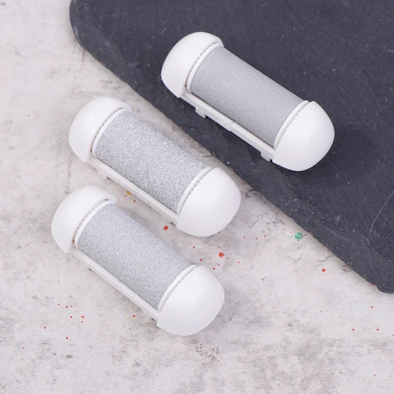 Foot Grinder Replacement Heads – Callus & Hard Skin Rollers Callus Remover Roller Qme
