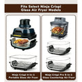 Stainless Steel Crisper Tray for Ninja Crispi – 3-Pack Air Fryer Crisper Tray Qst Default Title