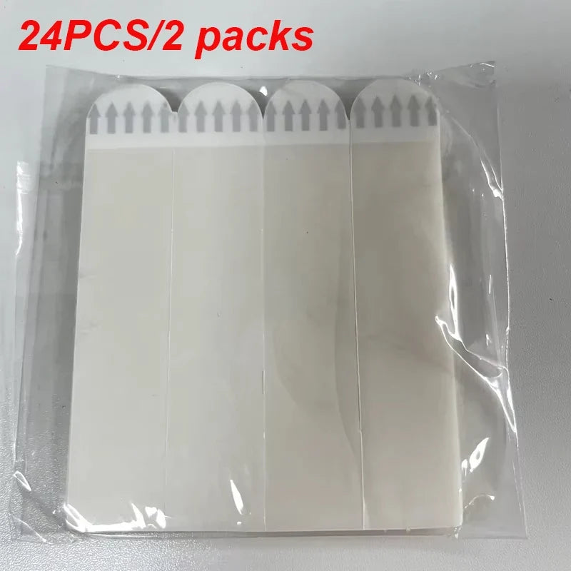 No-Drill Double-Sided Picture Hanging Strips – 12 Pack Picture Hanging Strips Qme 24PCS